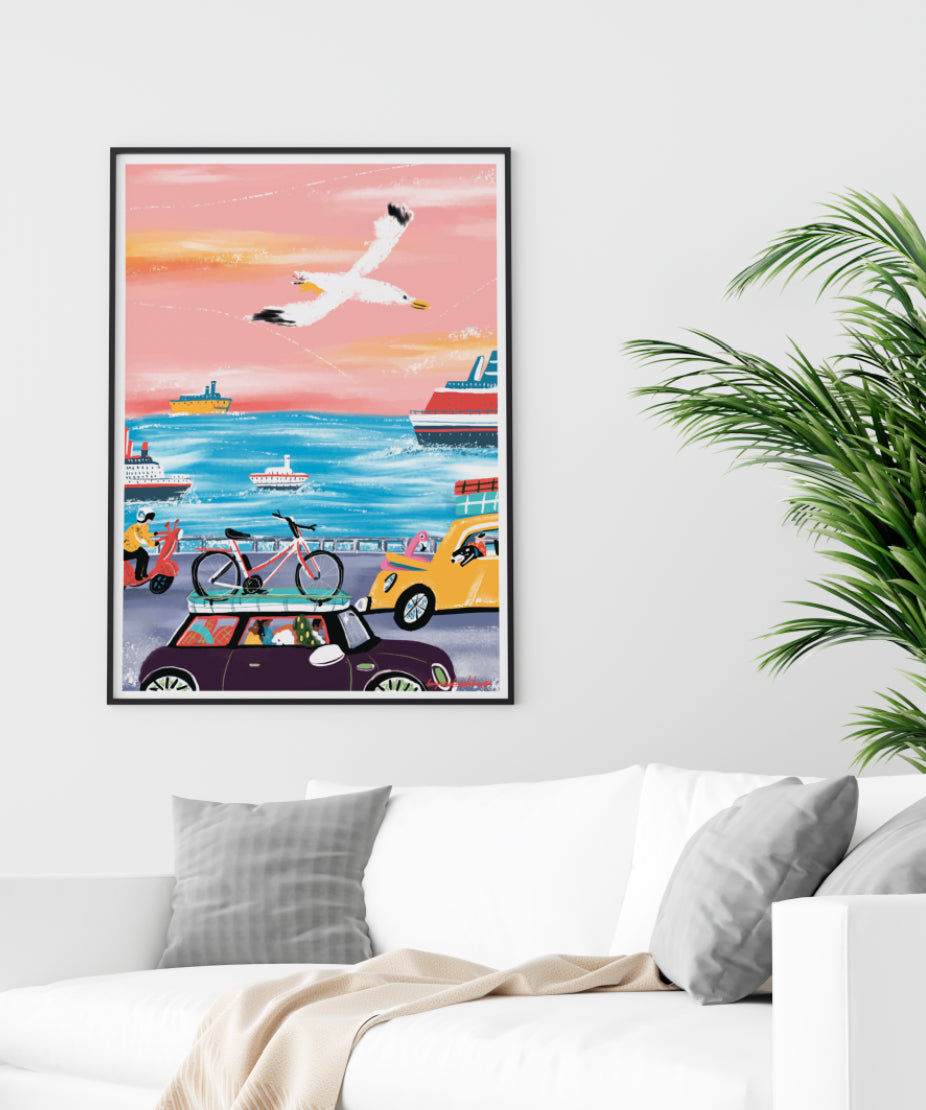 Seagull art