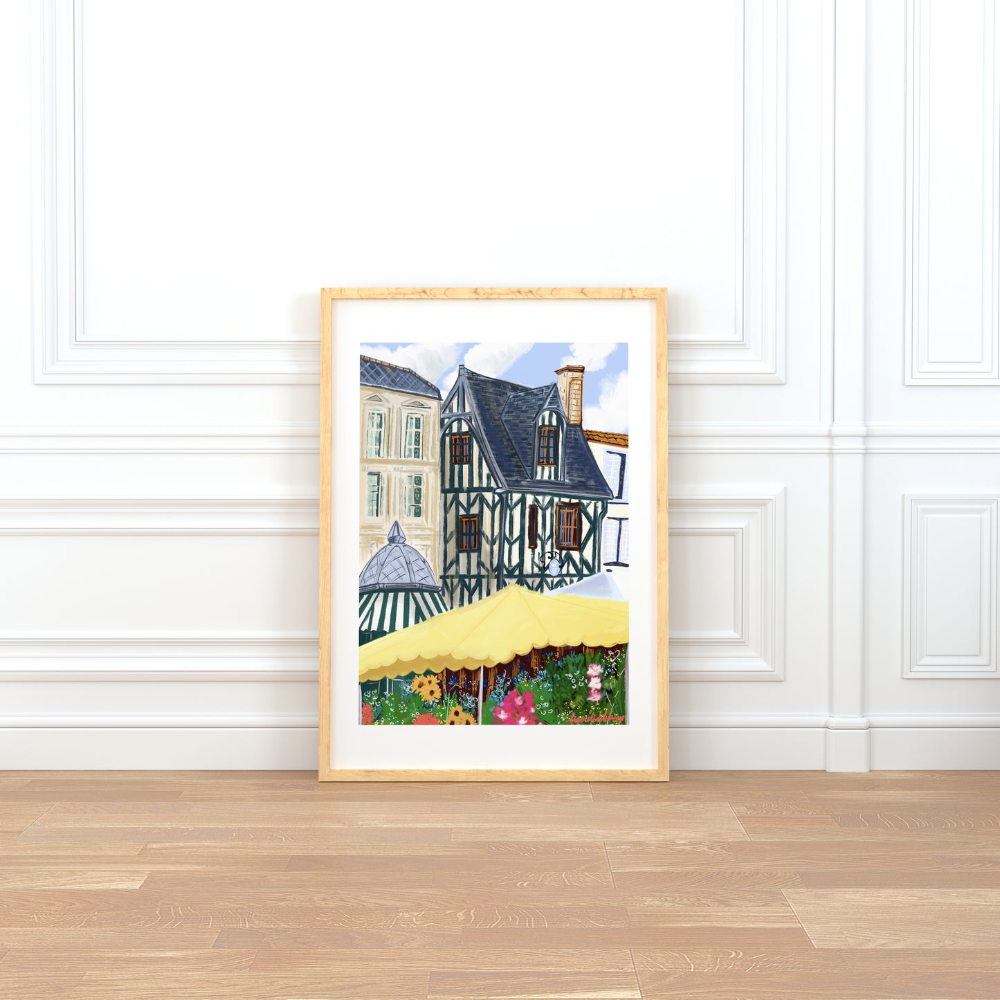 La Rochelle city poster