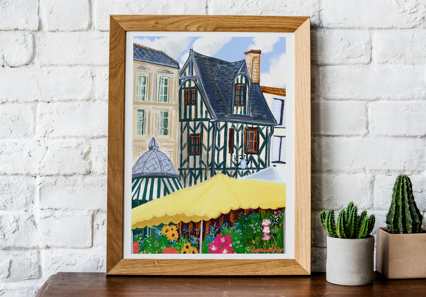 La Rochelle city poster