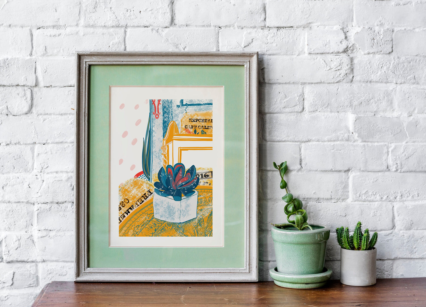 Cactus and Succulent Print Set: Botanical Wall Art (Digital Download)