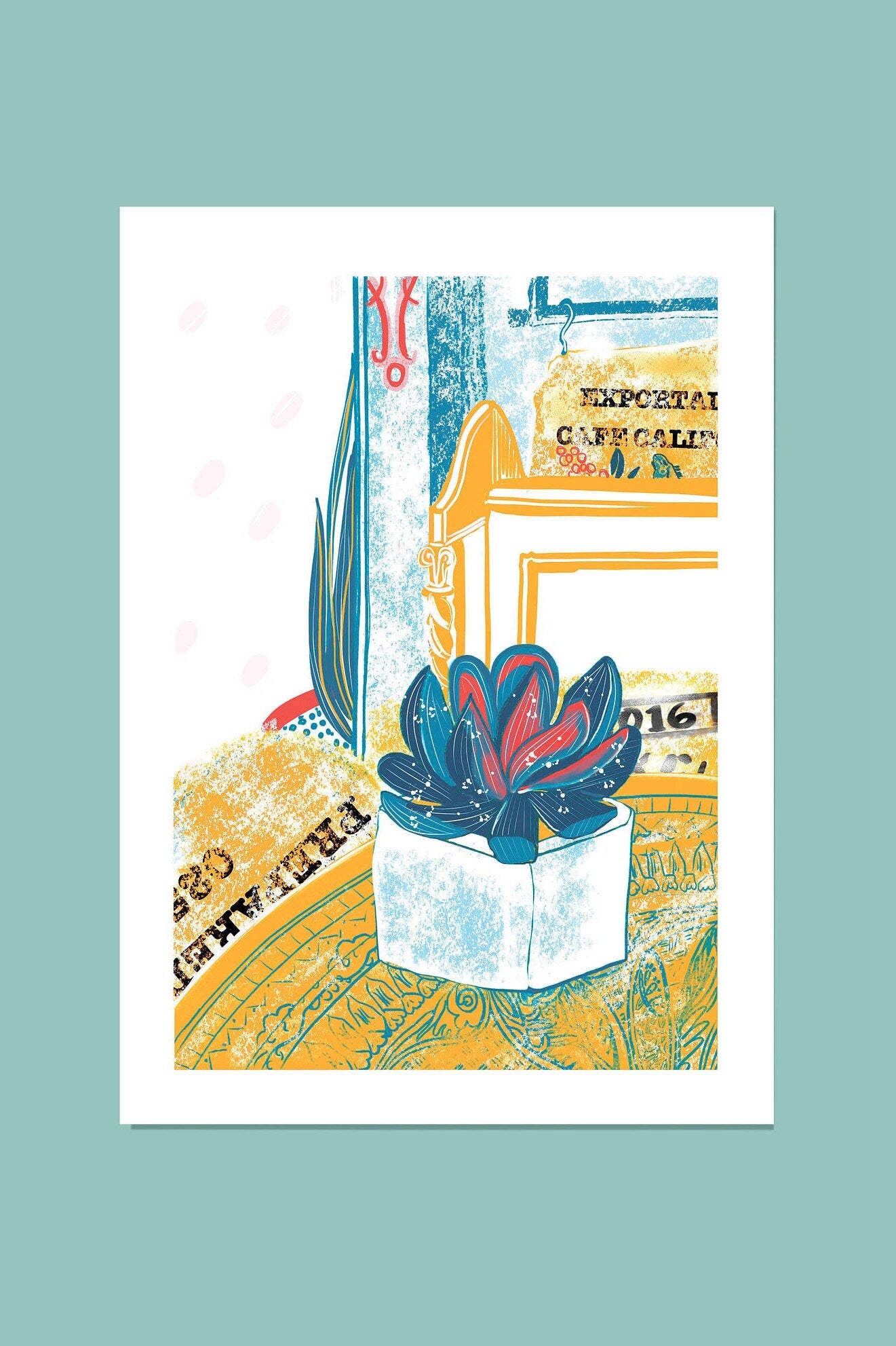 Cactus and Succulent Print Set: Botanical Wall Art (Digital Download)