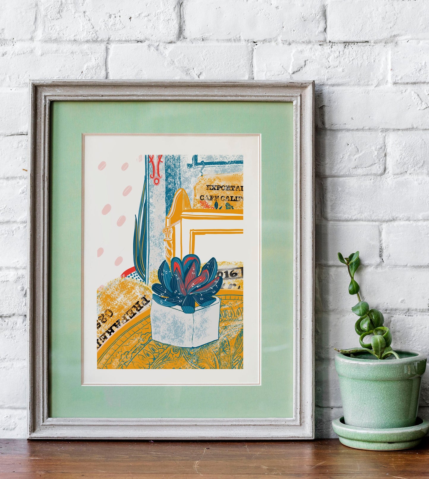 Cactus and Succulent Print Set: Botanical Wall Art (Digital Download)