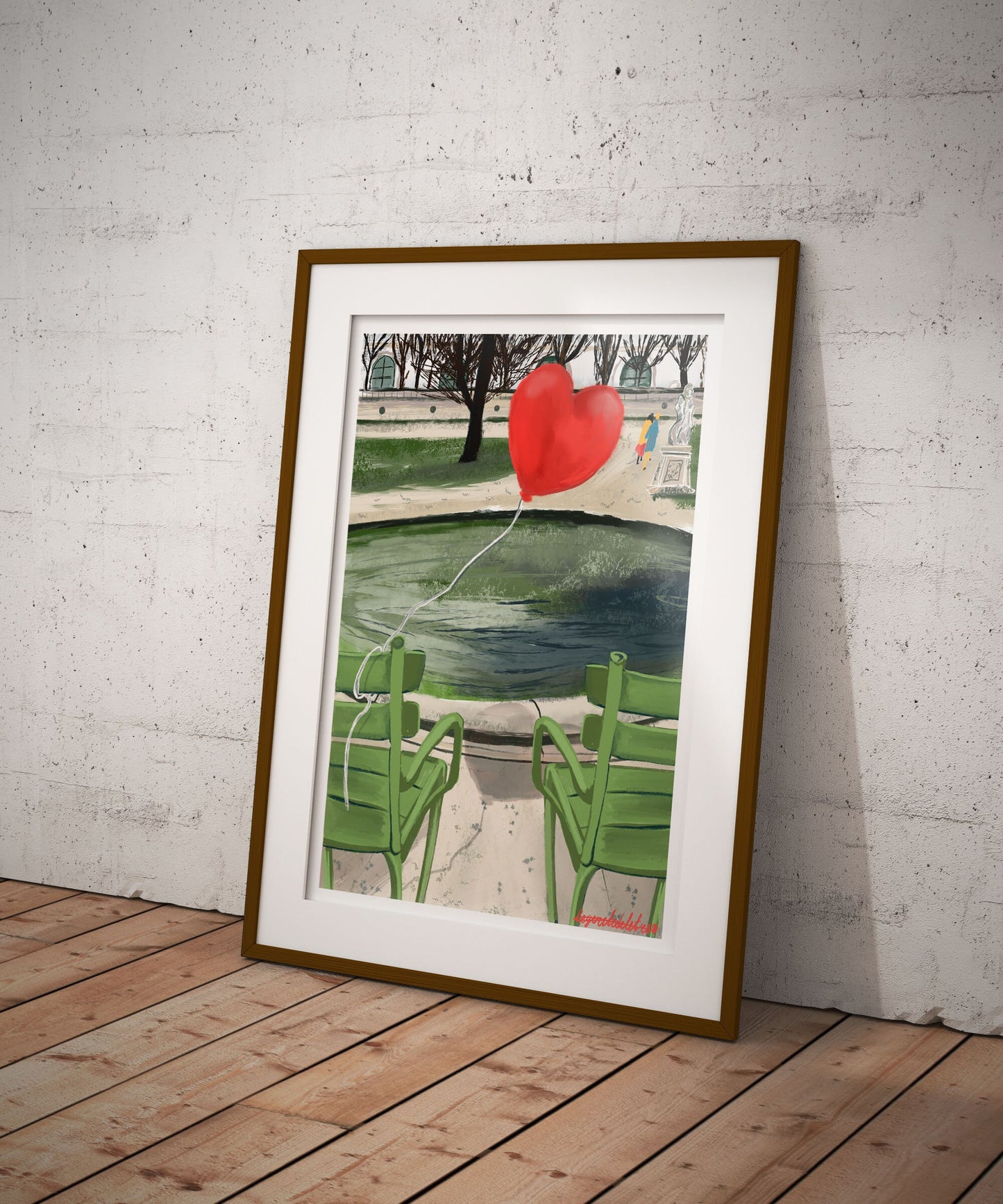 Saint Valentine gift|Heart Poster|i love you poster|Heart Wall Art|Heart Drawing Poster|Gift for Partner|Sentimental gift