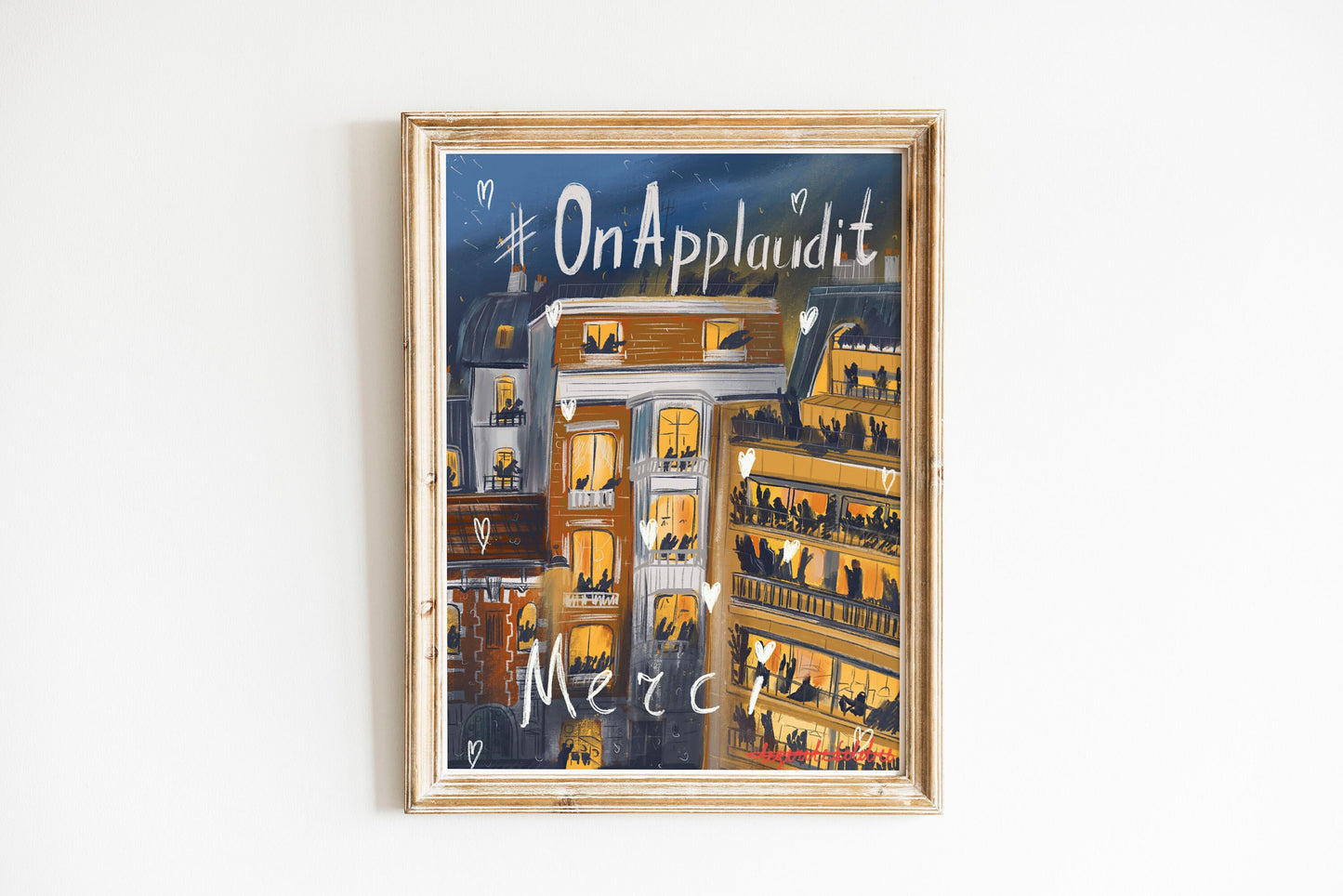 Merci quarantine art |pandemic art print |quarantine art print |quarantine life poster |quarantine gift idea | Merci poster