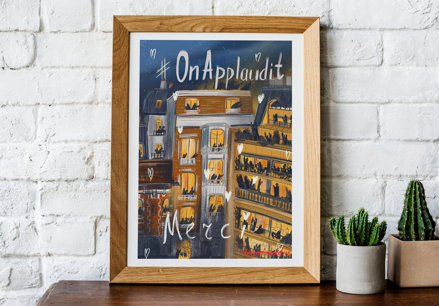 Merci quarantine art |pandemic art print |quarantine art print |quarantine life poster |quarantine gift idea | Merci poster