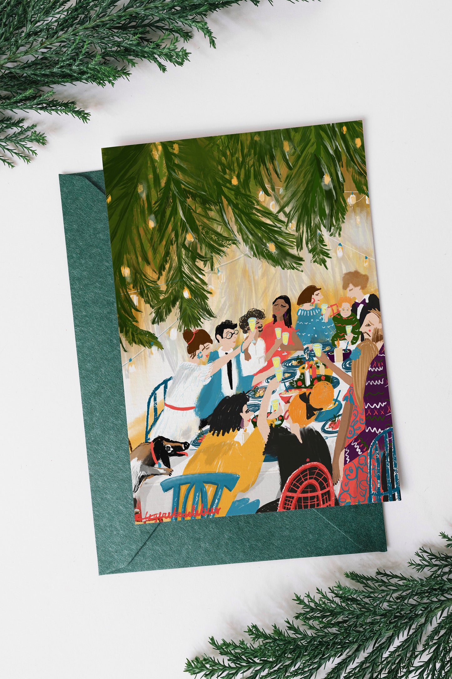 Set of Christmas postcards |Christmas postcards from Paris |New year Postcards set|Pack of Christmas postcards