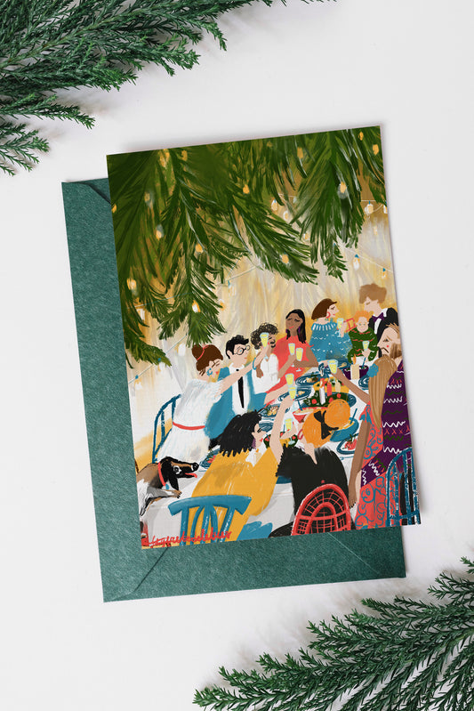 Set of Christmas postcards |Christmas postcards from Paris |New year Postcards set|Pack of Christmas postcards