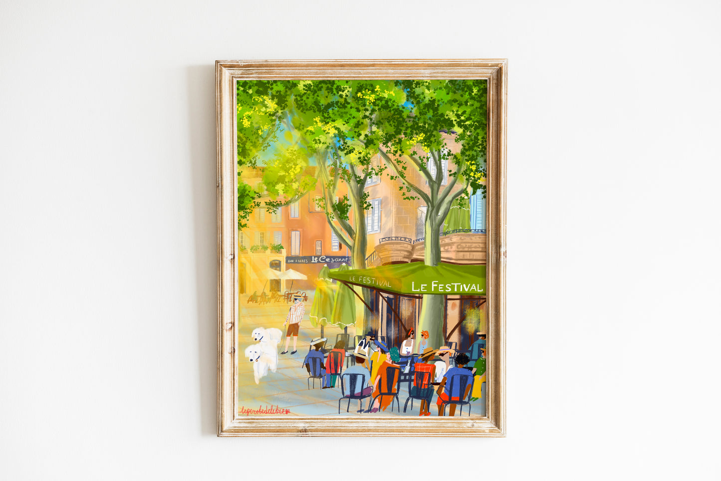 Aix-en-Provence summer poster