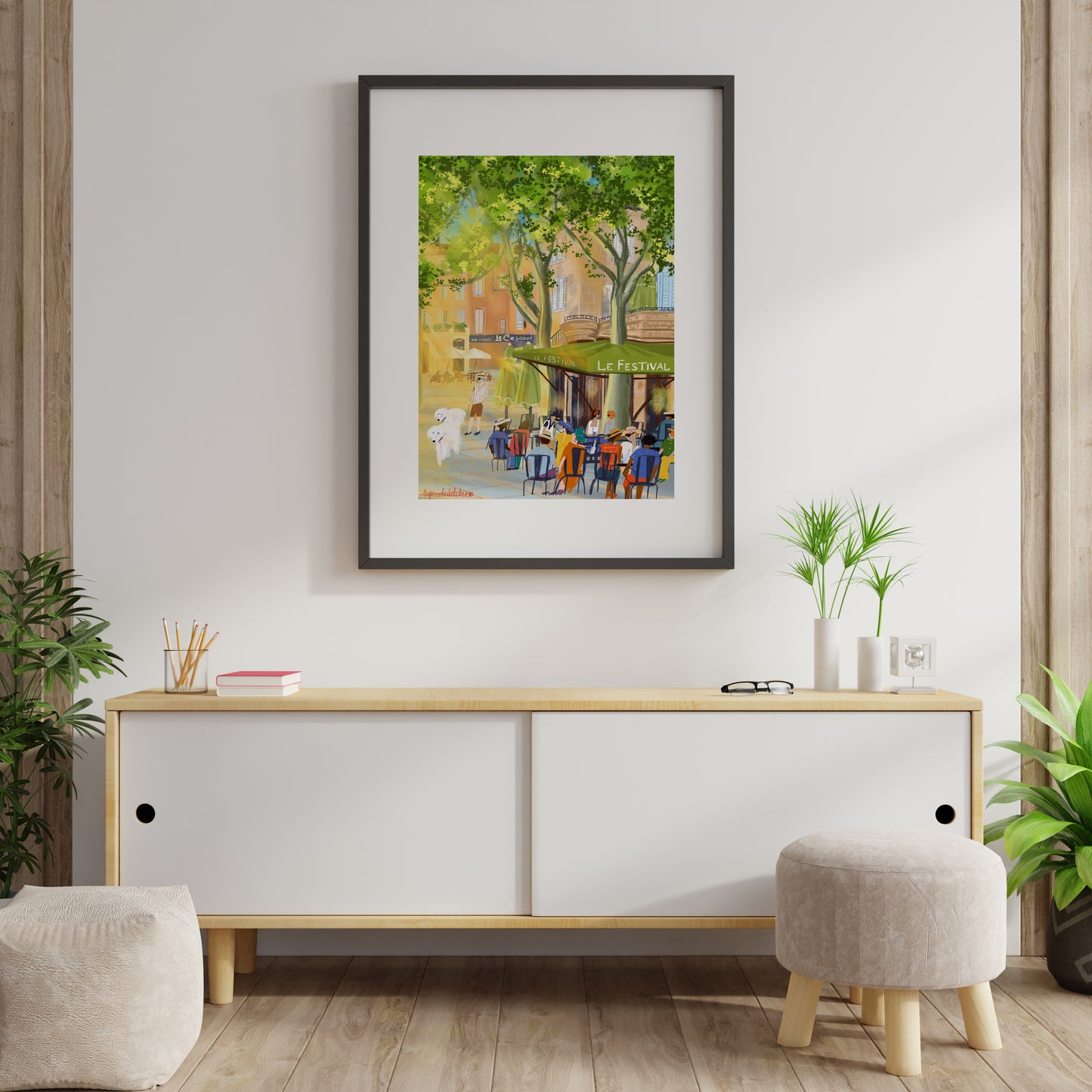 Aix-en-Provence summer poster