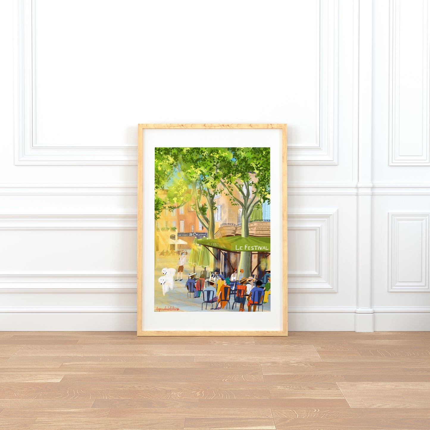 Aix-en-Provence summer poster