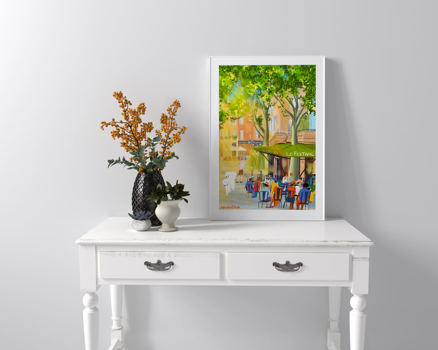 Aix-en-Provence summer poster