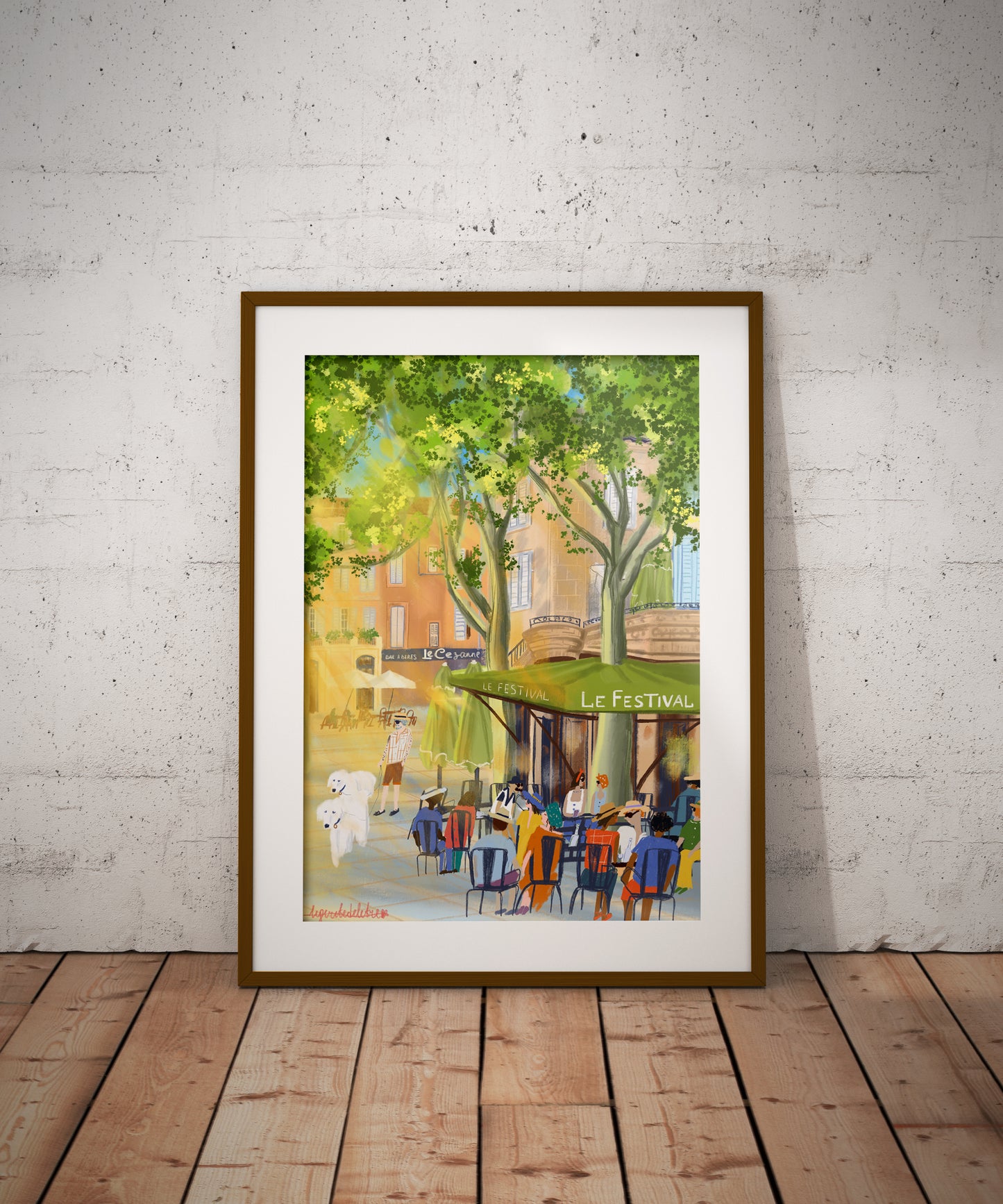 Aix-en-Provence summer poster